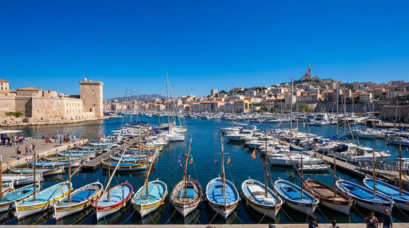 Marseille — location autocar avec chauffeur depuis Paris, LGD Paris transport longue distance