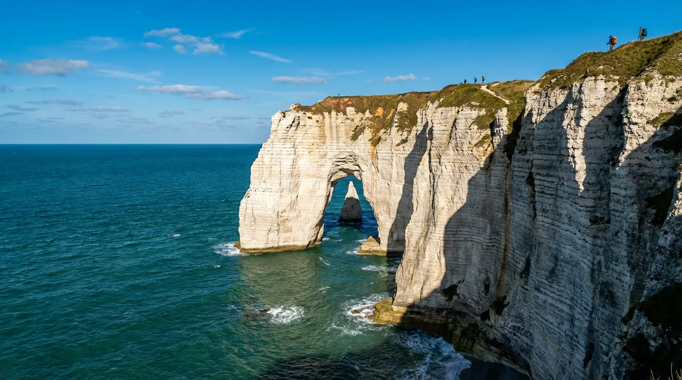 Excursion Honfleur & Etretat depuis Paris en autocar avec chauffeur — LGD Paris, Journee complete