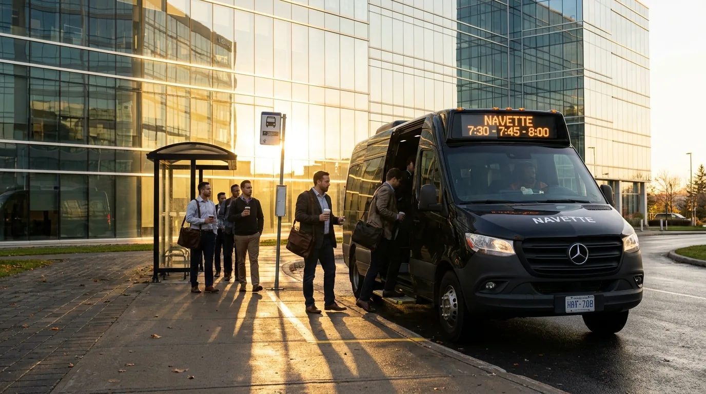 Navette Entreprise avec chauffeur a Paris et Orly — LGD Paris, transport de personnes en autocar et minibus