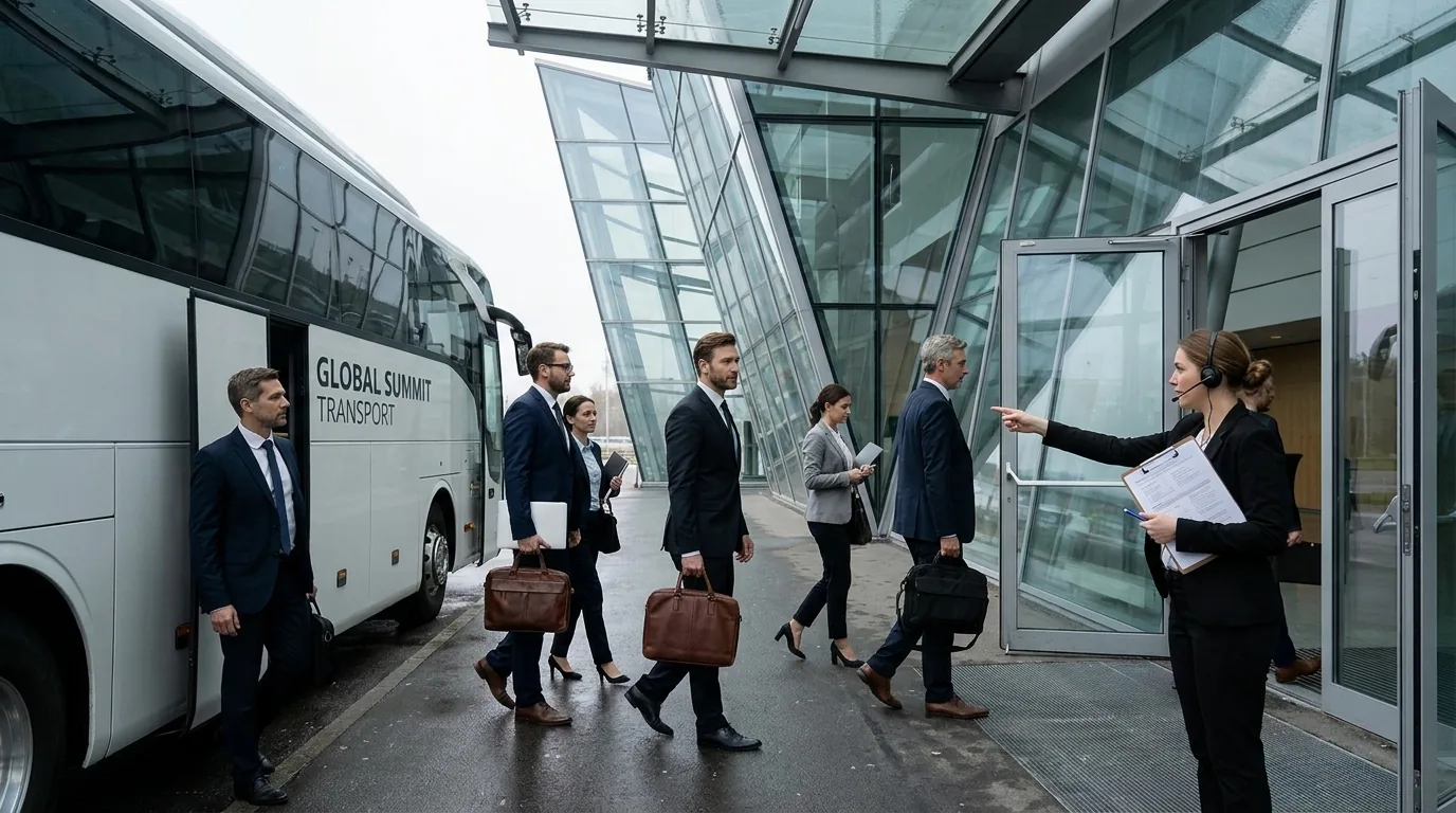 Transport Seminaire avec chauffeur a Paris et Orly — LGD Paris, transport de personnes en autocar et minibus